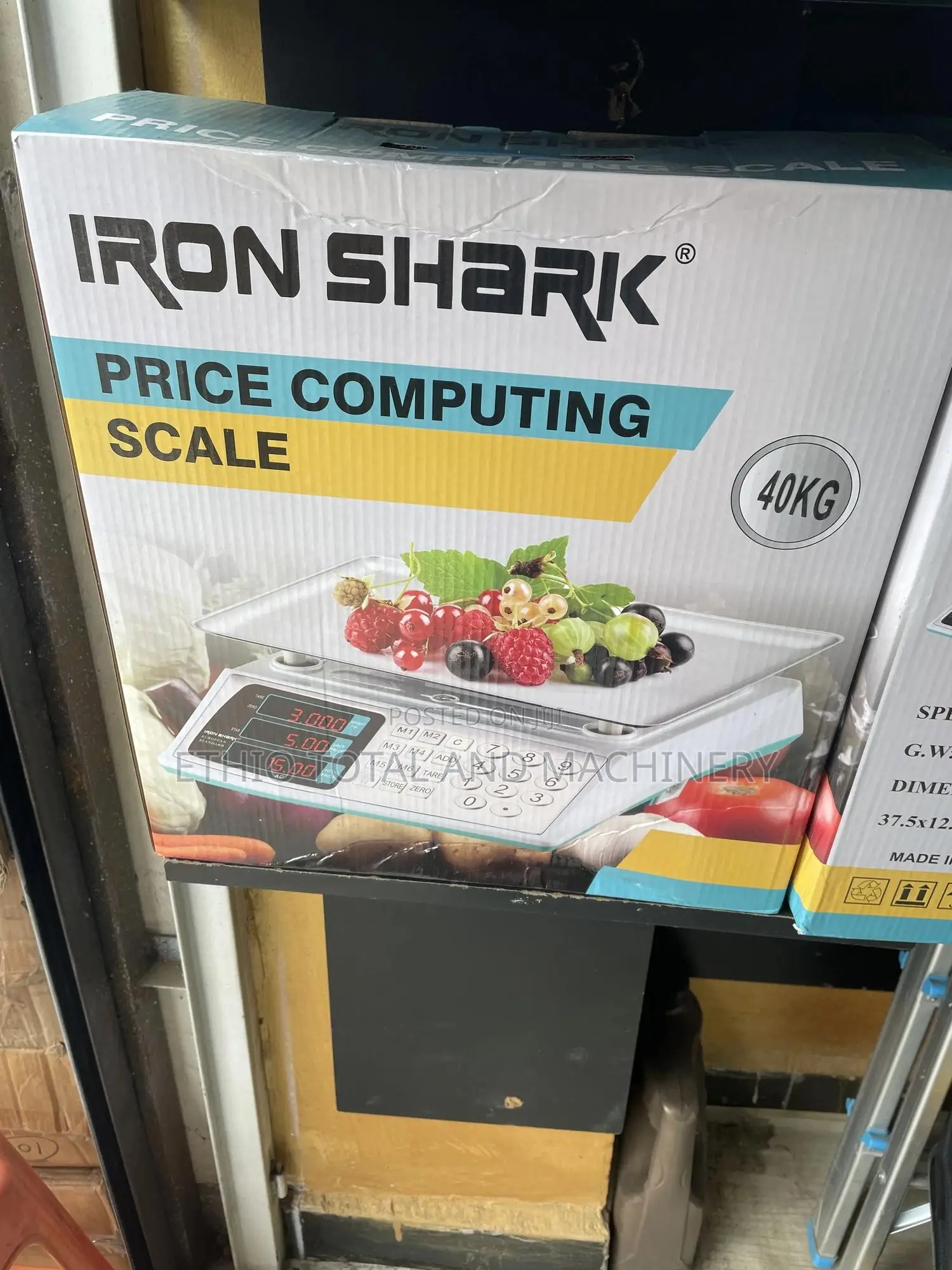 Iron Shark Price Computing Scale 40 Kg