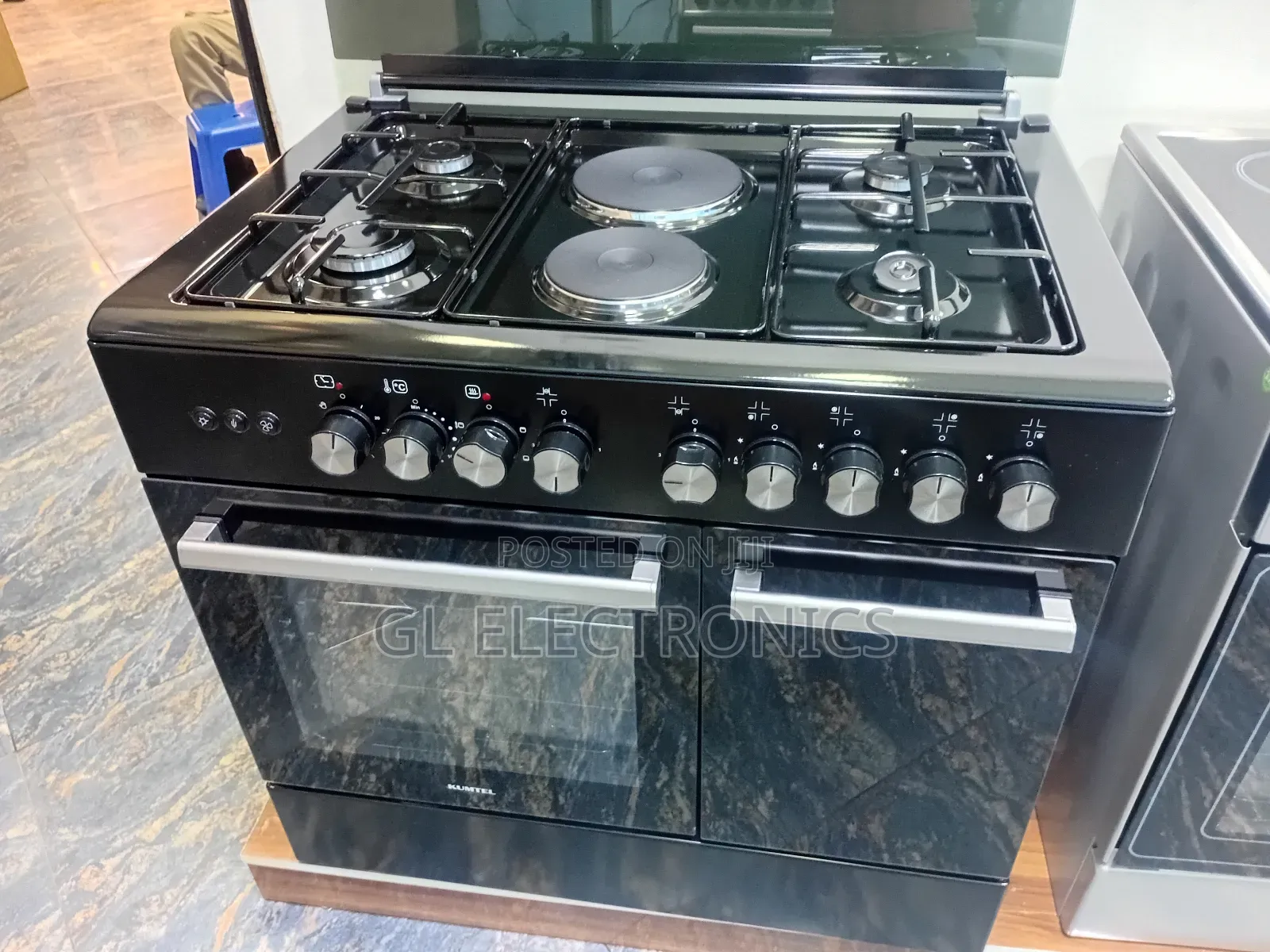 Delta Oven Two Electric Four Gasi Stless Steel