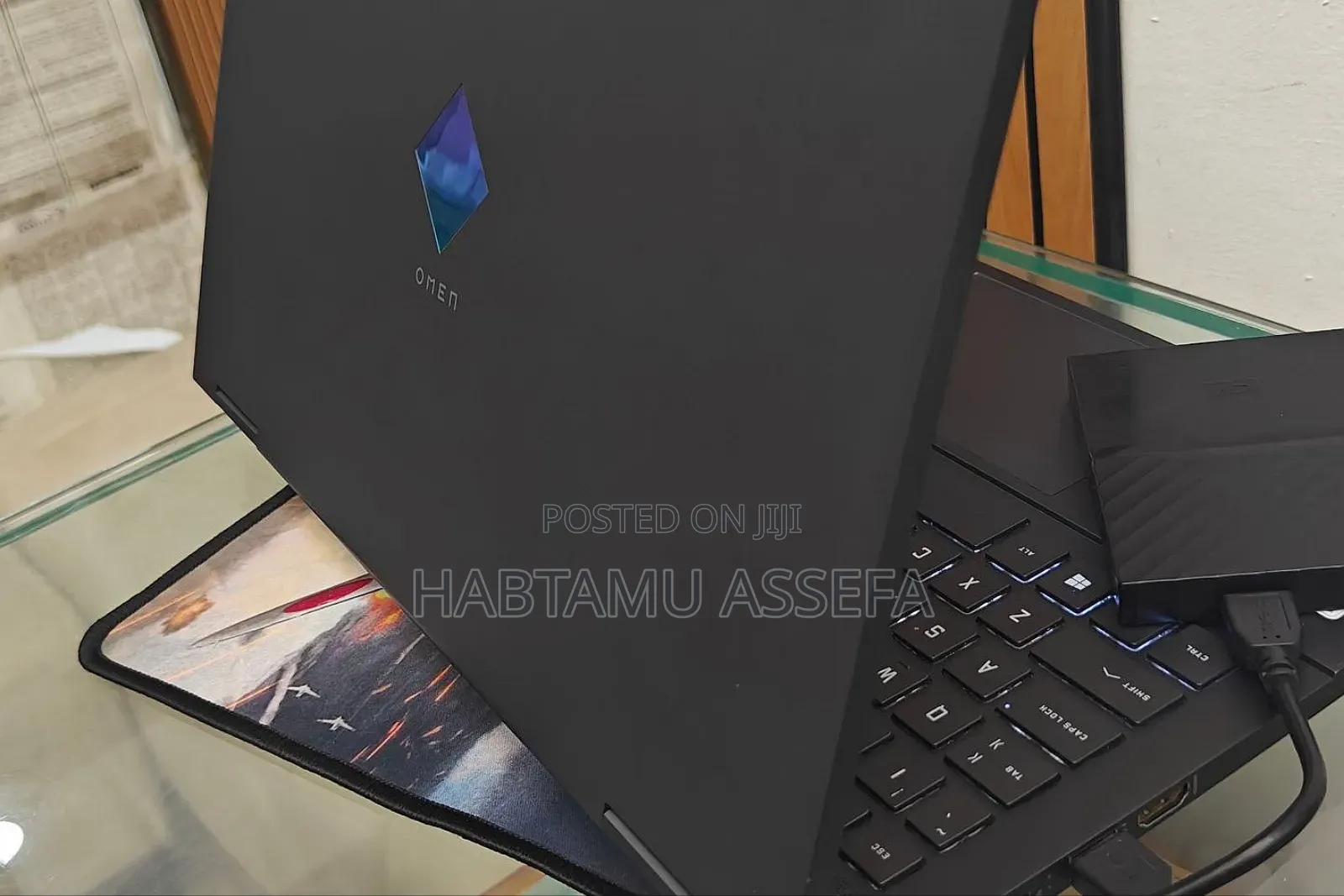 New Laptop HP Omen 15 16GB AMD Ryzen 7 SSD 512GB