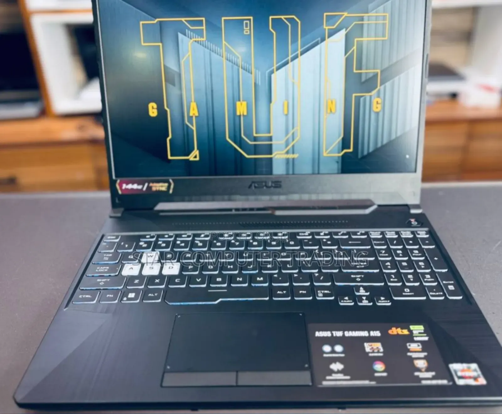 New Laptop Asus TUF Gaming A15 16GB AMD Ryzen 5 SSD 512GB
