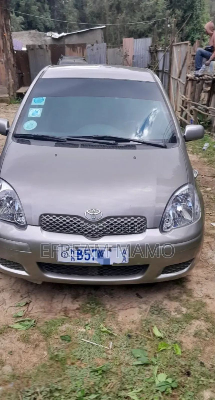 Toyota Yaris 2005 Gray