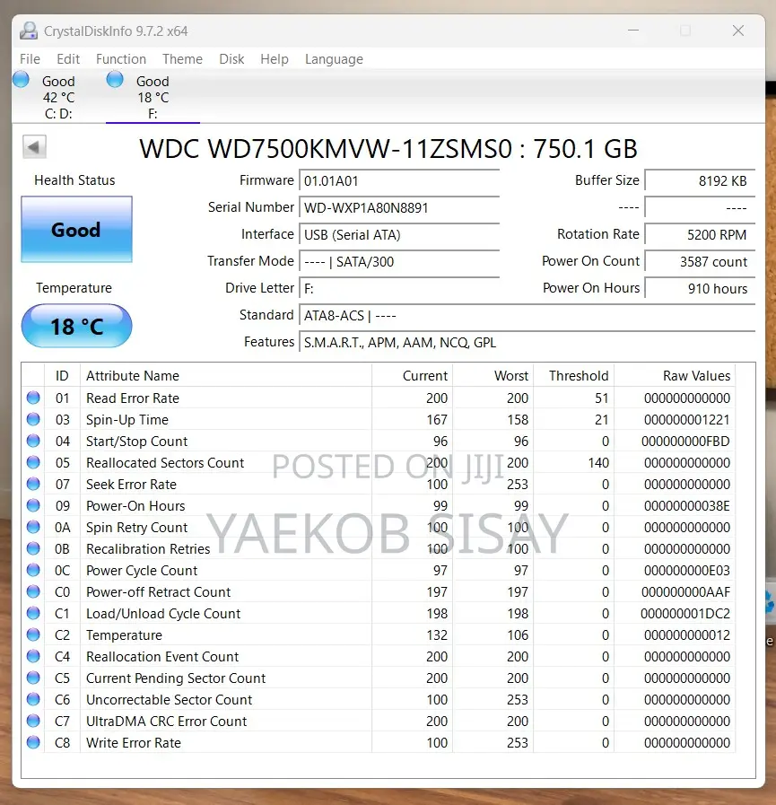 Wd My Passport 700gb External Hard Drive