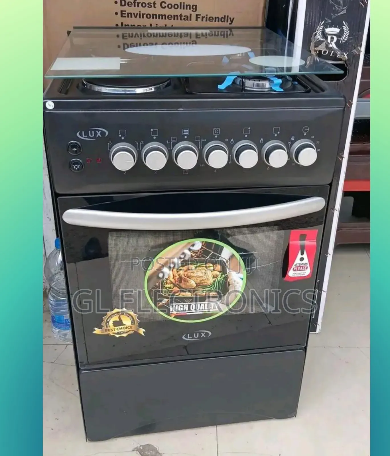 Lux Oven 60cm by 60cm 2gas 2 Electric
