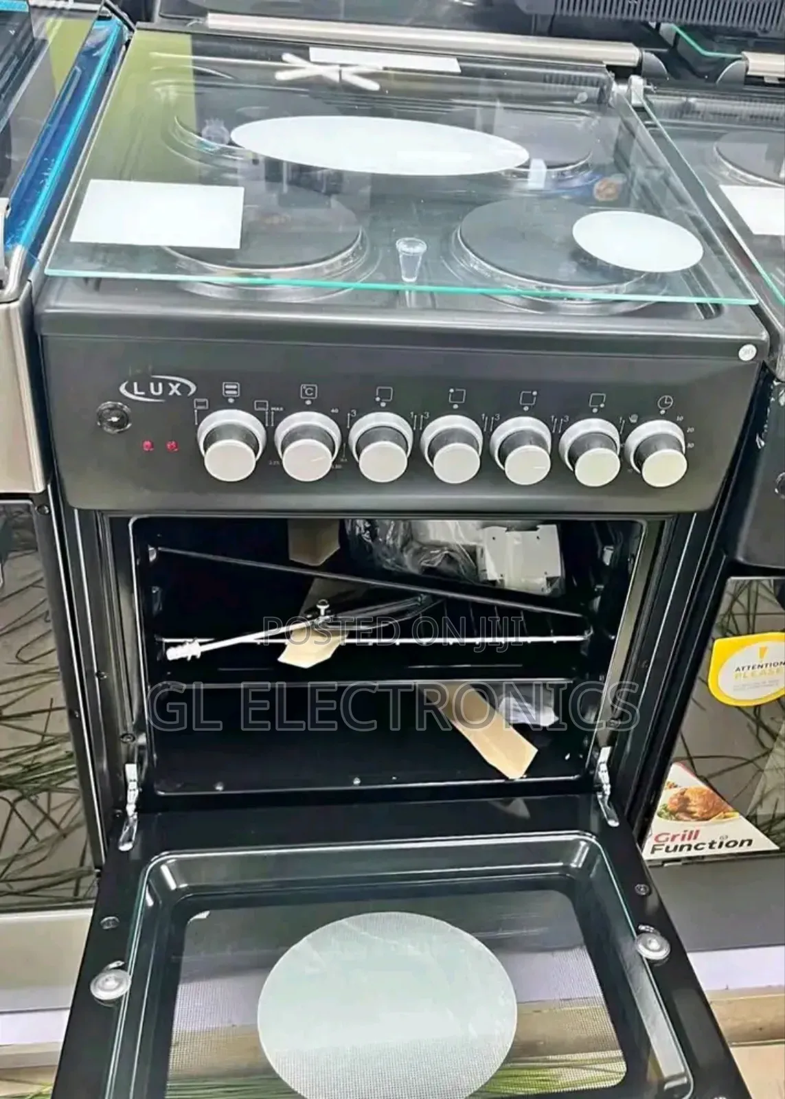 Lux Oven 60cm by 60cm 2gas 2 Electric