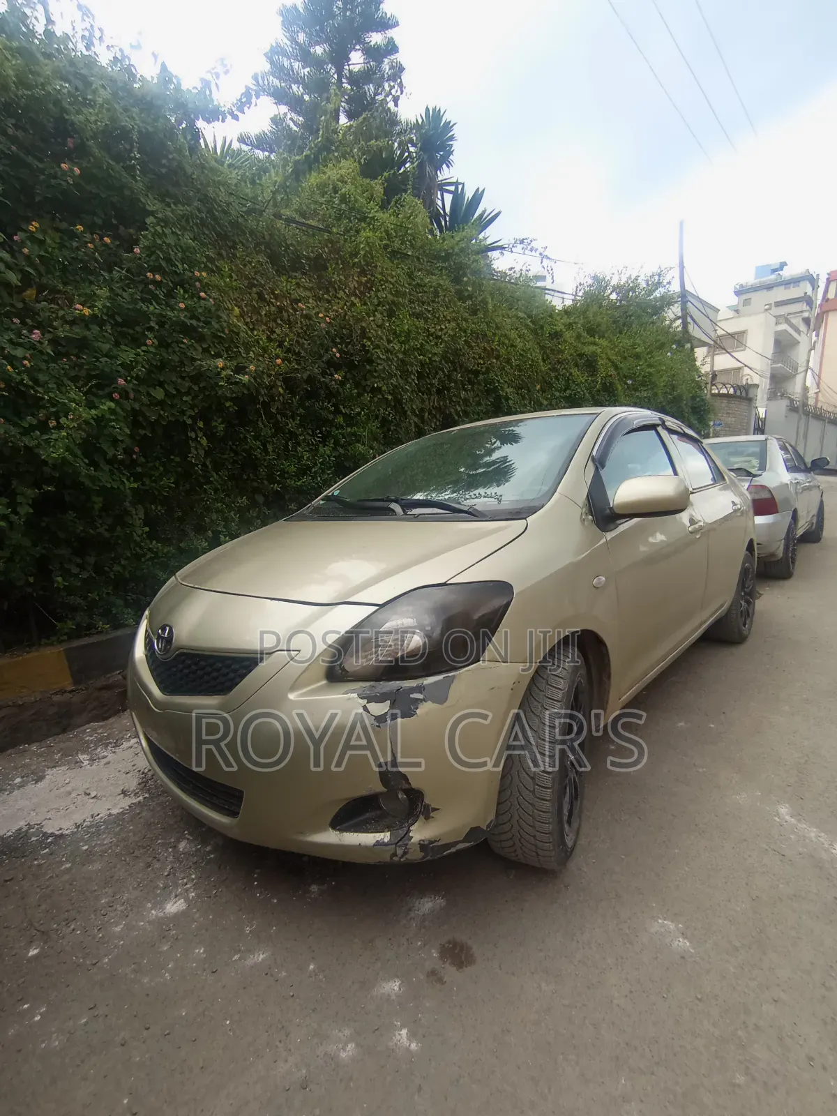 Toyota Yaris 2007 Gold