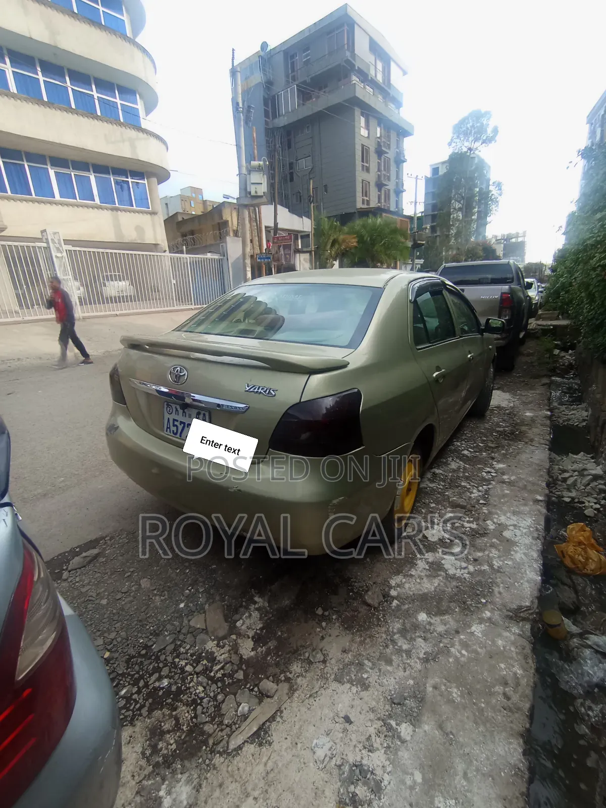 Toyota Yaris 2007 Gold