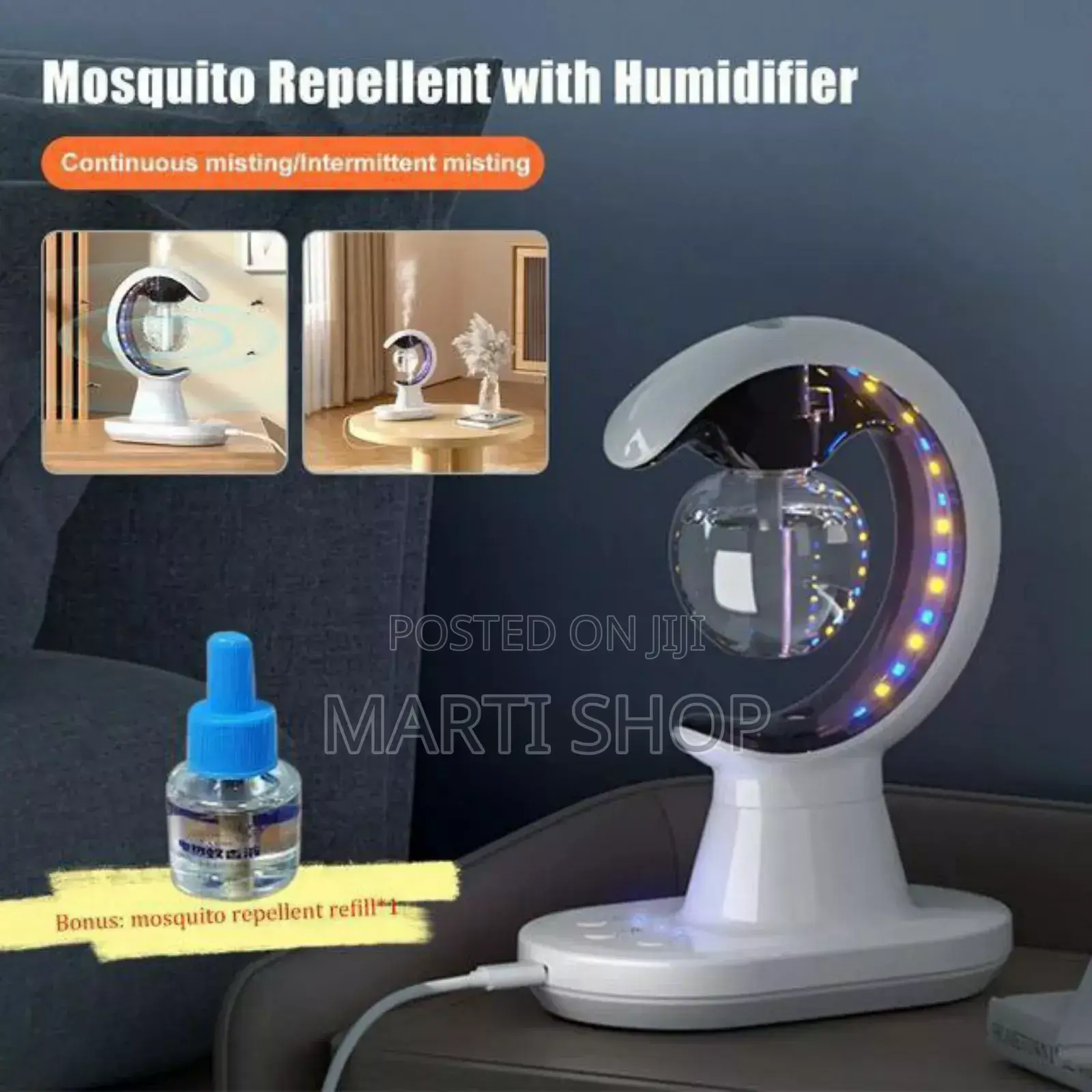 Multifunctional Humidified Mosquito Repellent Lamp