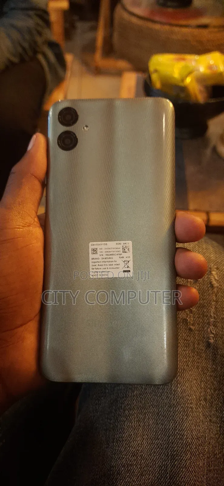 New Samsung Galaxy F04 64 GB Gray