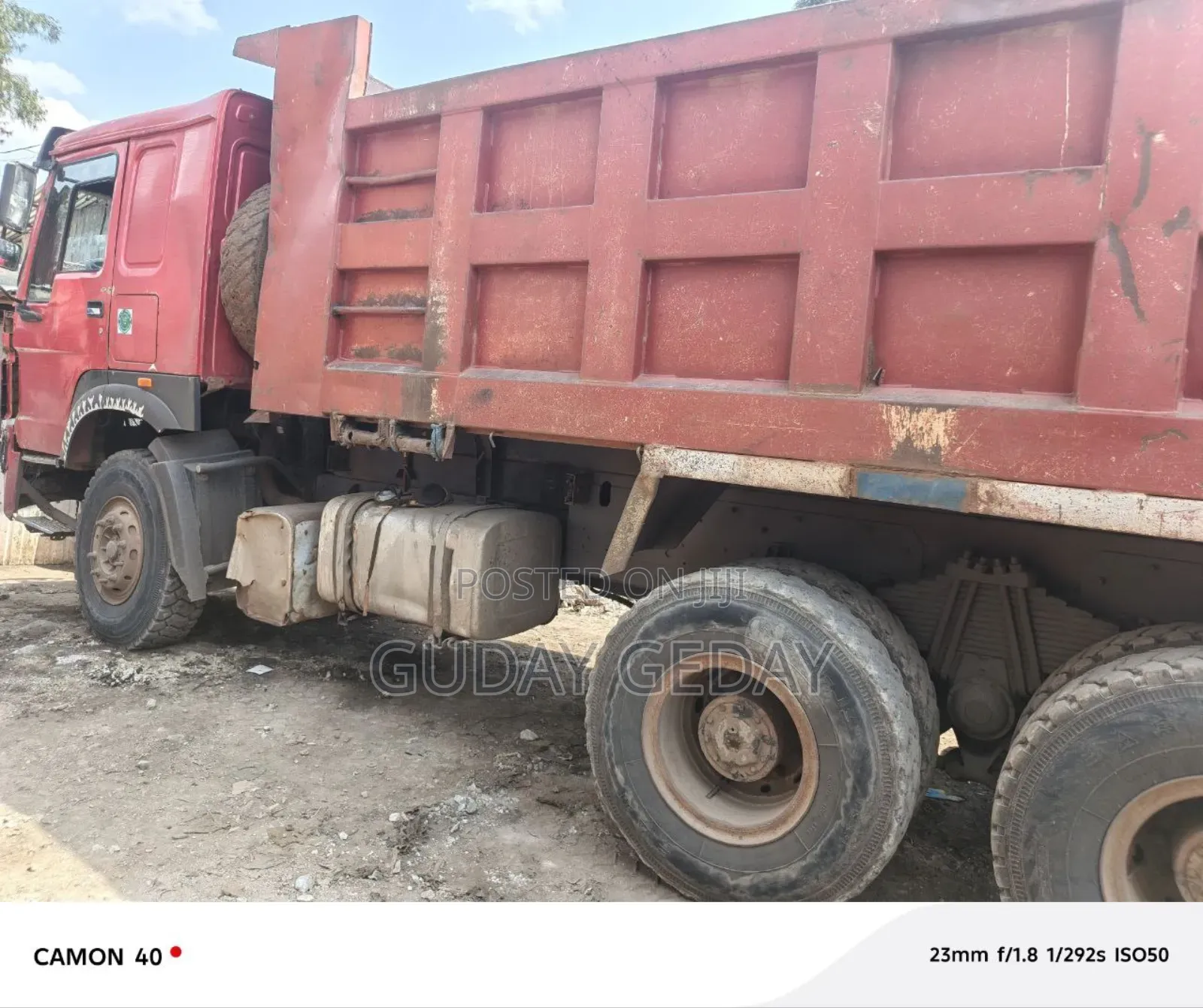 Sinotruk Howo 2015 Red