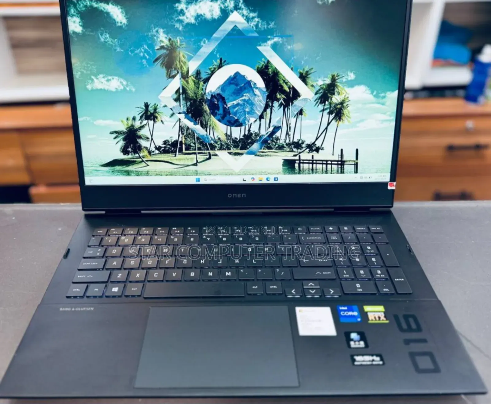 New Laptop HP Omen 16 16GB Intel Core I7 SSD 512GB