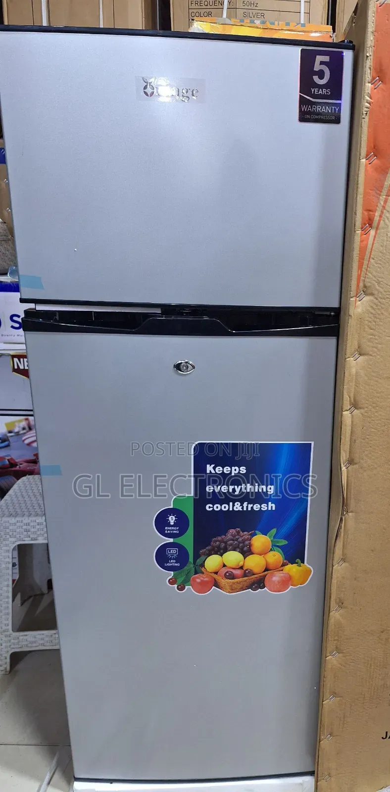 Orange 400l Refergrator