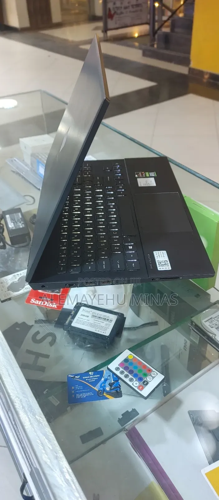 New Laptop HP Omen 16 16GB AMD Ryzen 7 SSD 512GB