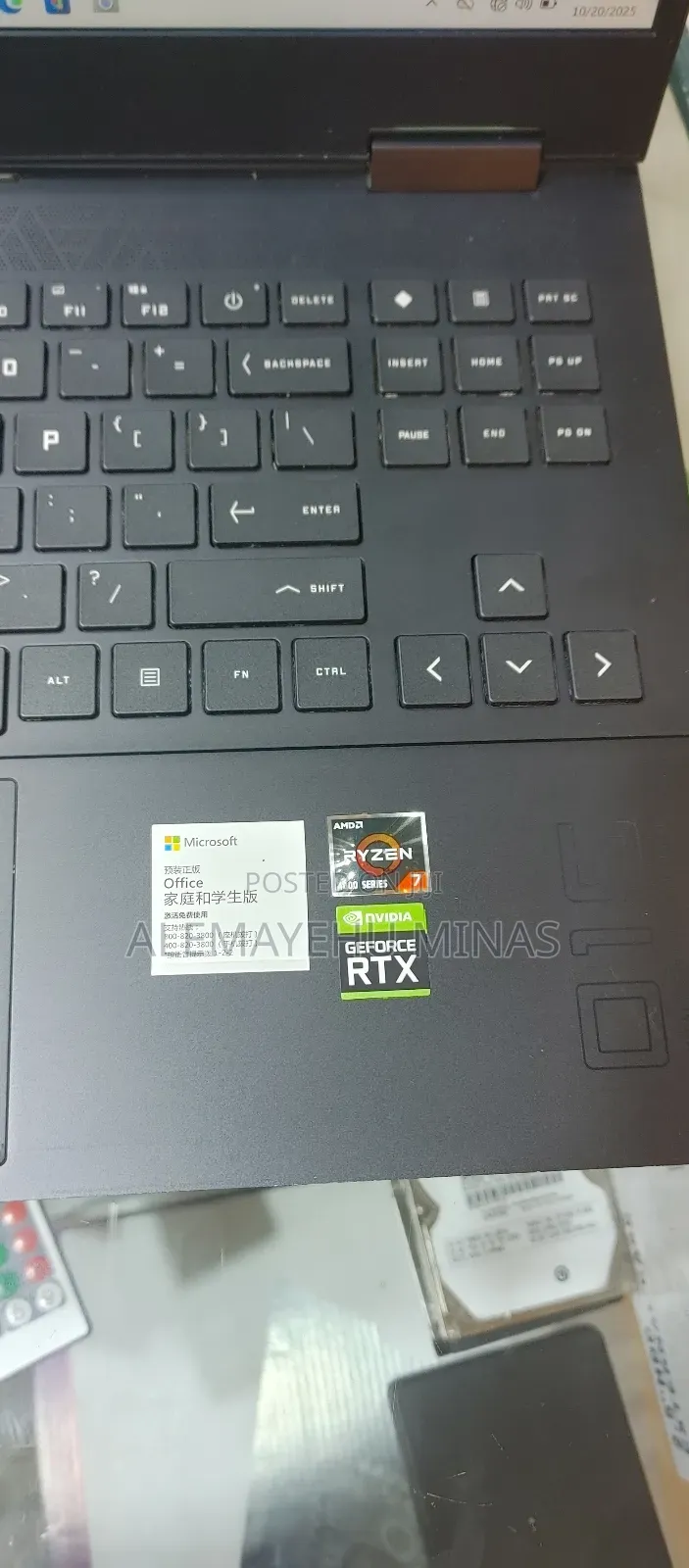 New Laptop HP Omen 16 16GB AMD Ryzen 7 SSD 512GB