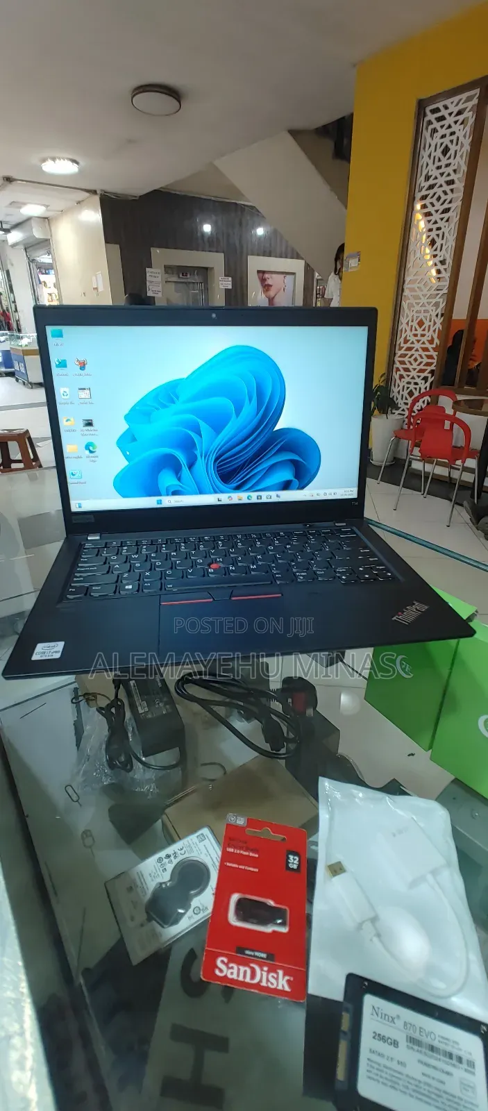 New Laptop Lenovo ThinkPad T14 G1 16GB Intel Core I7 SSD 512GB