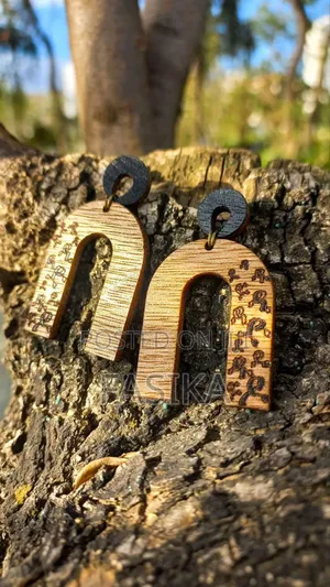 Photo - Letter Earrings
