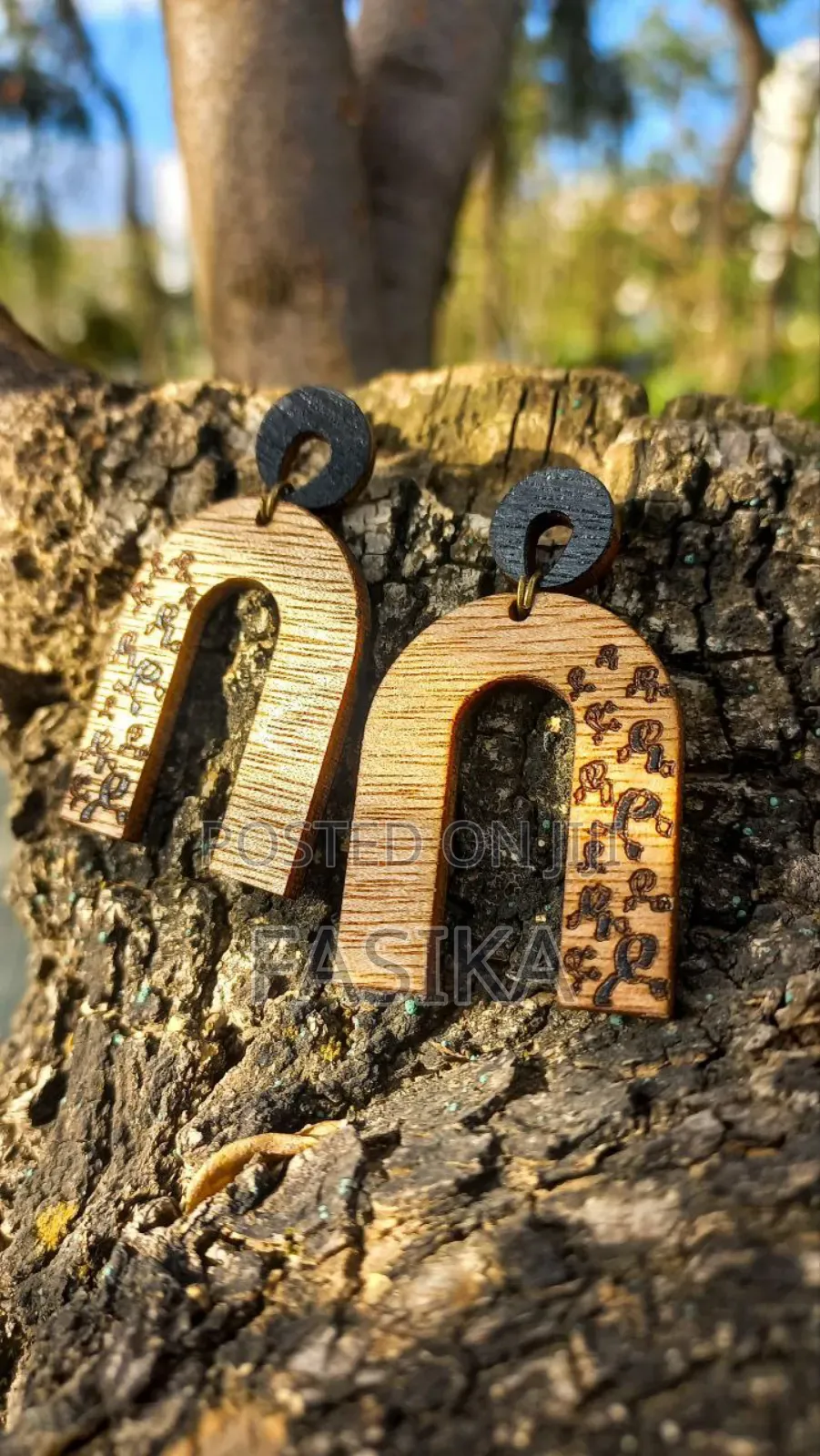 Letter Earrings
