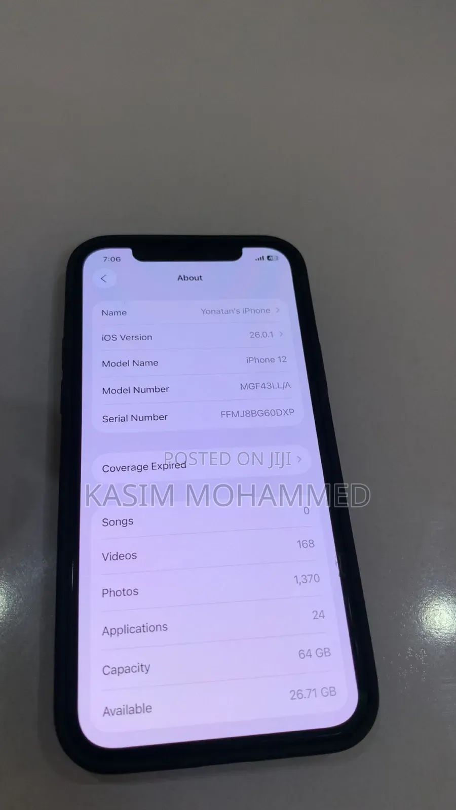 Apple iPhone 12 64 GB Blue