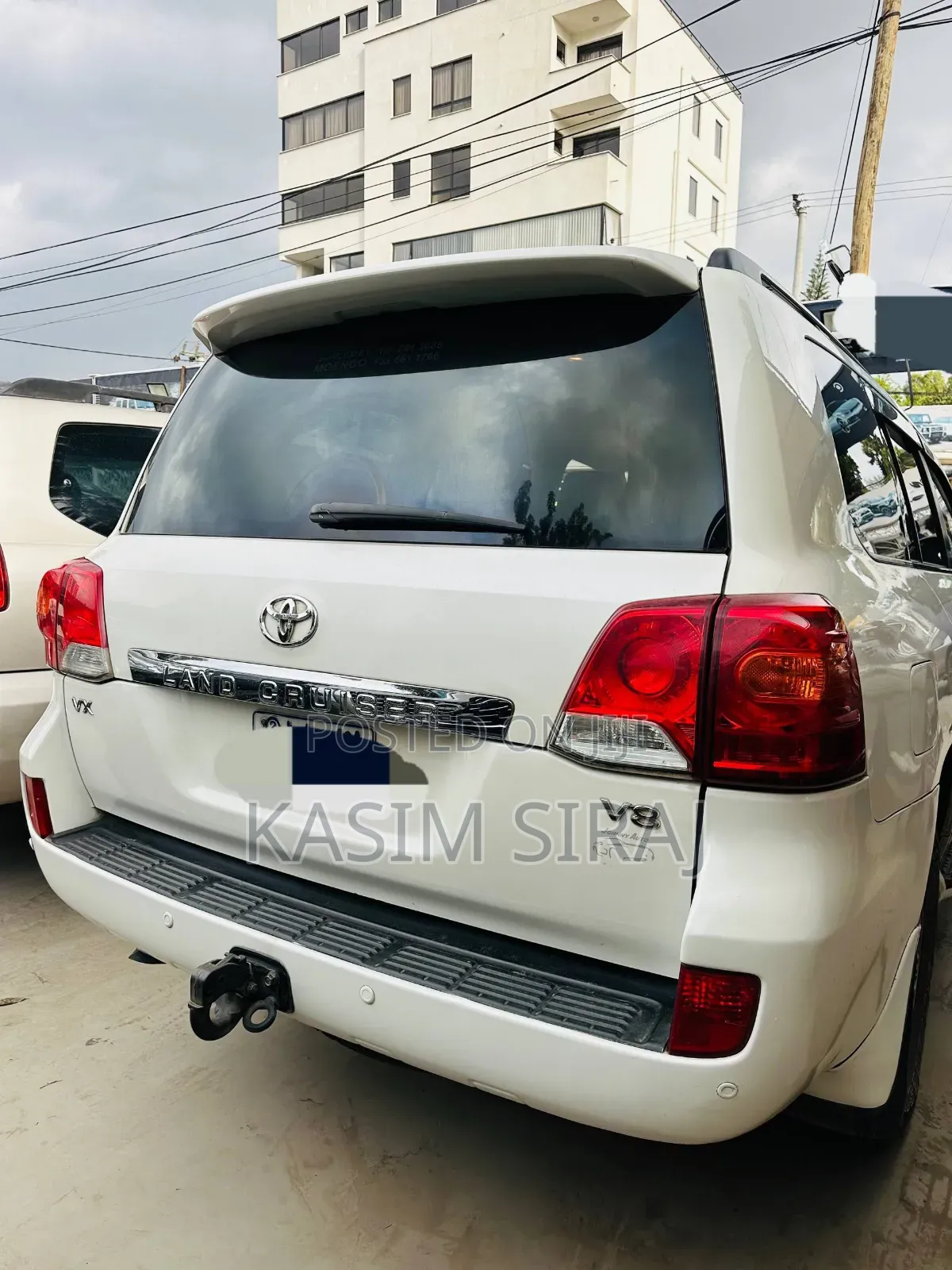 Toyota Land Cruiser 4.5 V8 GX-R 2014 White