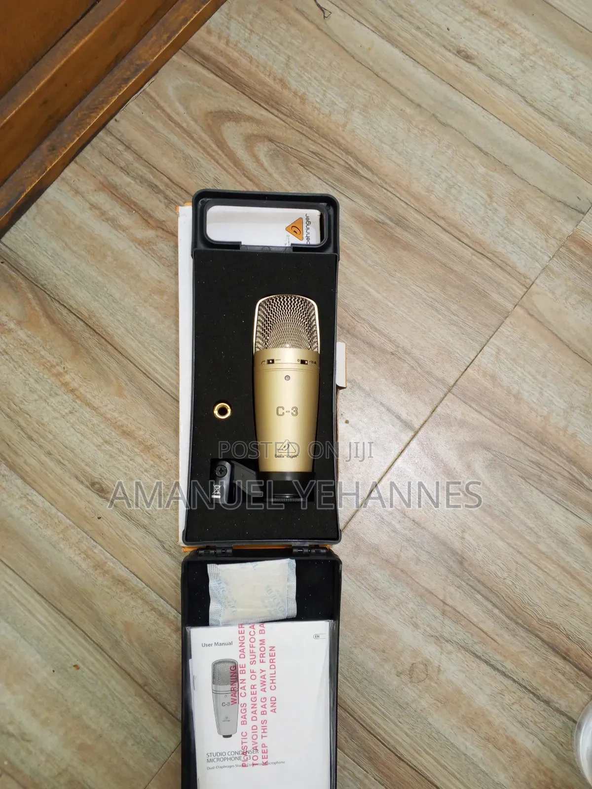 Behringer C-3 Studio Microphone