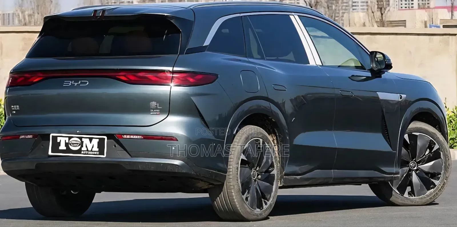 New BYD Tang EV 2025 Green