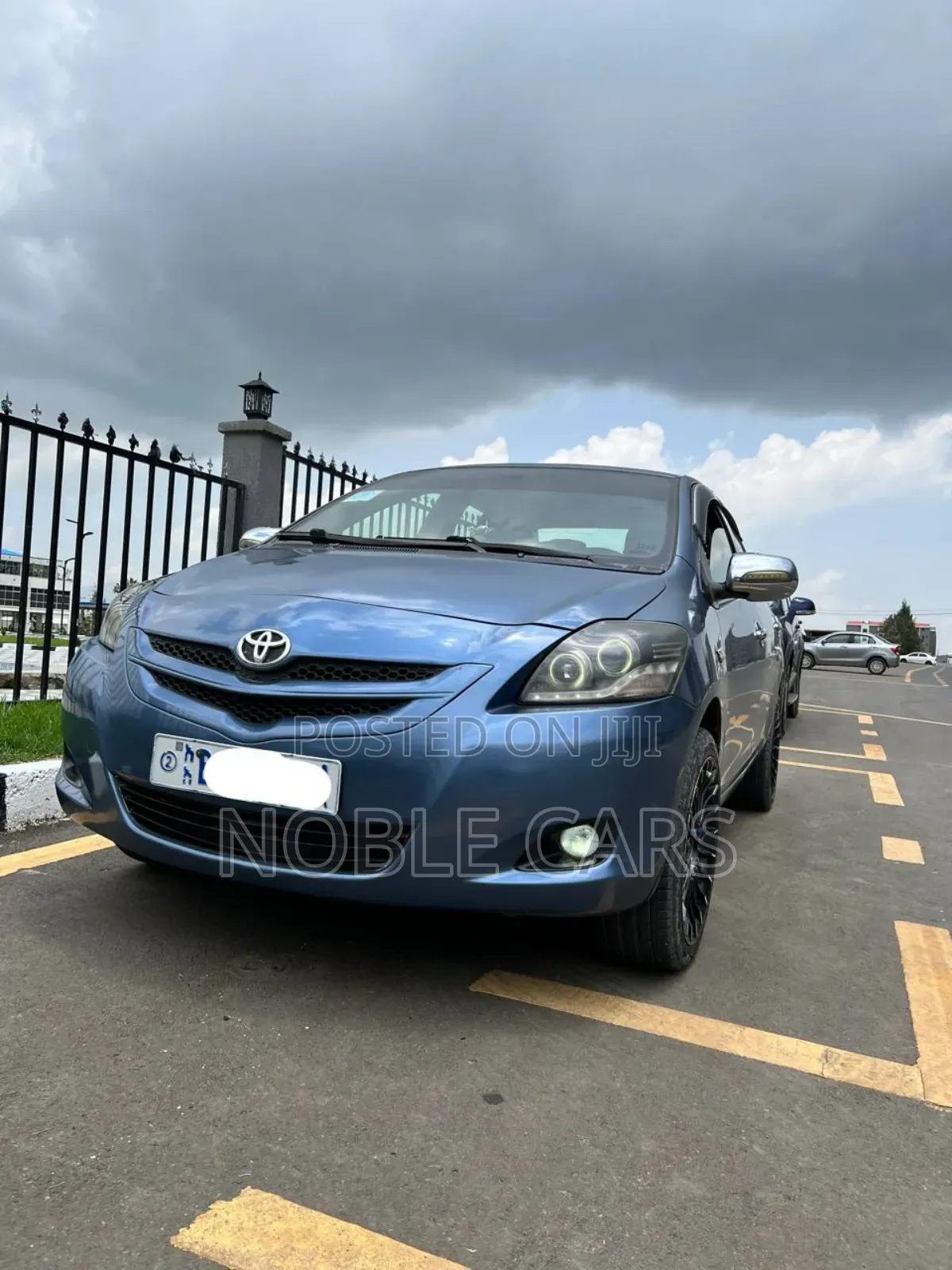 Toyota Belta 2007 Blue