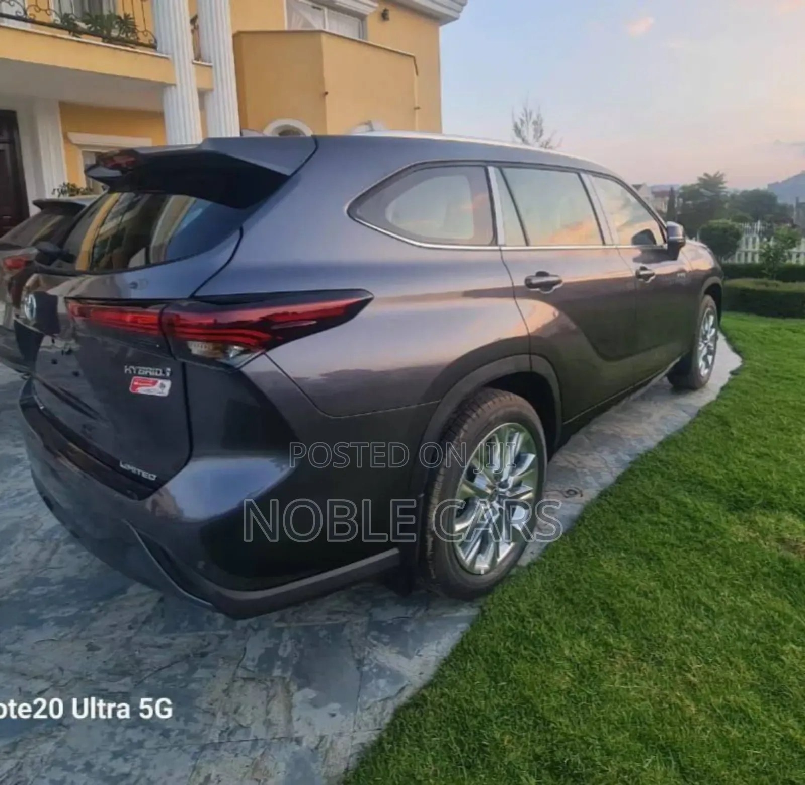 New Toyota Highlander 2024 Gray
