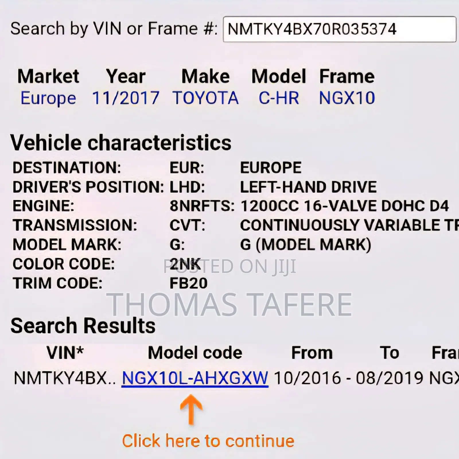 Toyota Chaser 2017 Silver