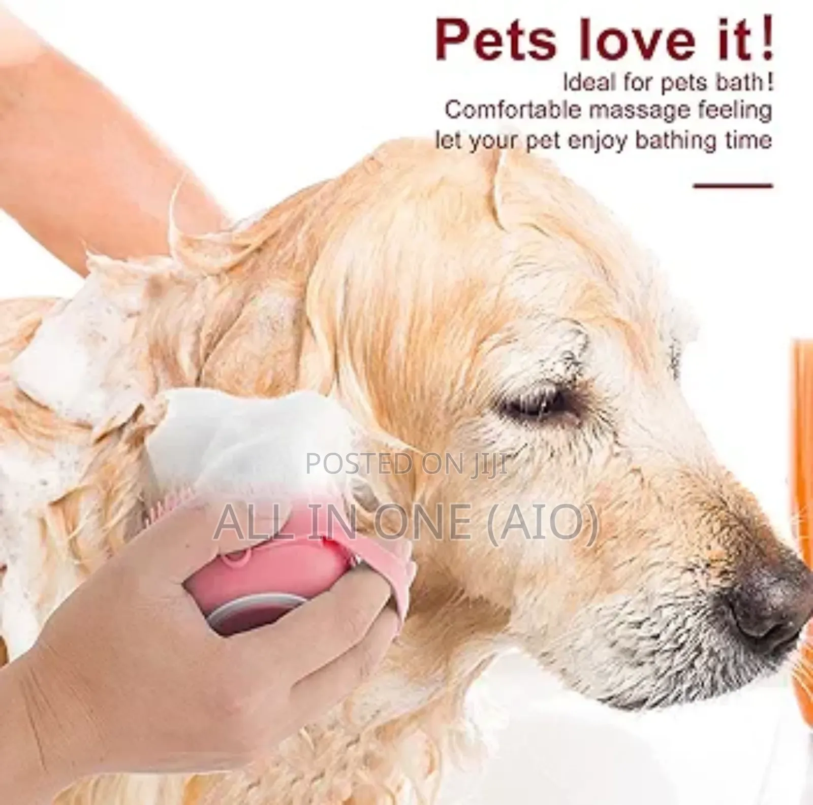 Bath Brush With Soap And Shampoo Dispenser