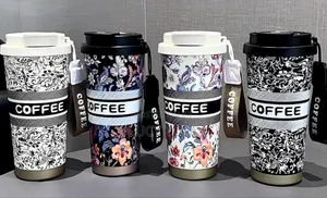 Photo - Stainless Still Coffee Mug With Straw