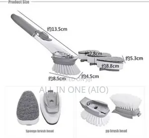  Long Handle Pot Brush 3-in-1