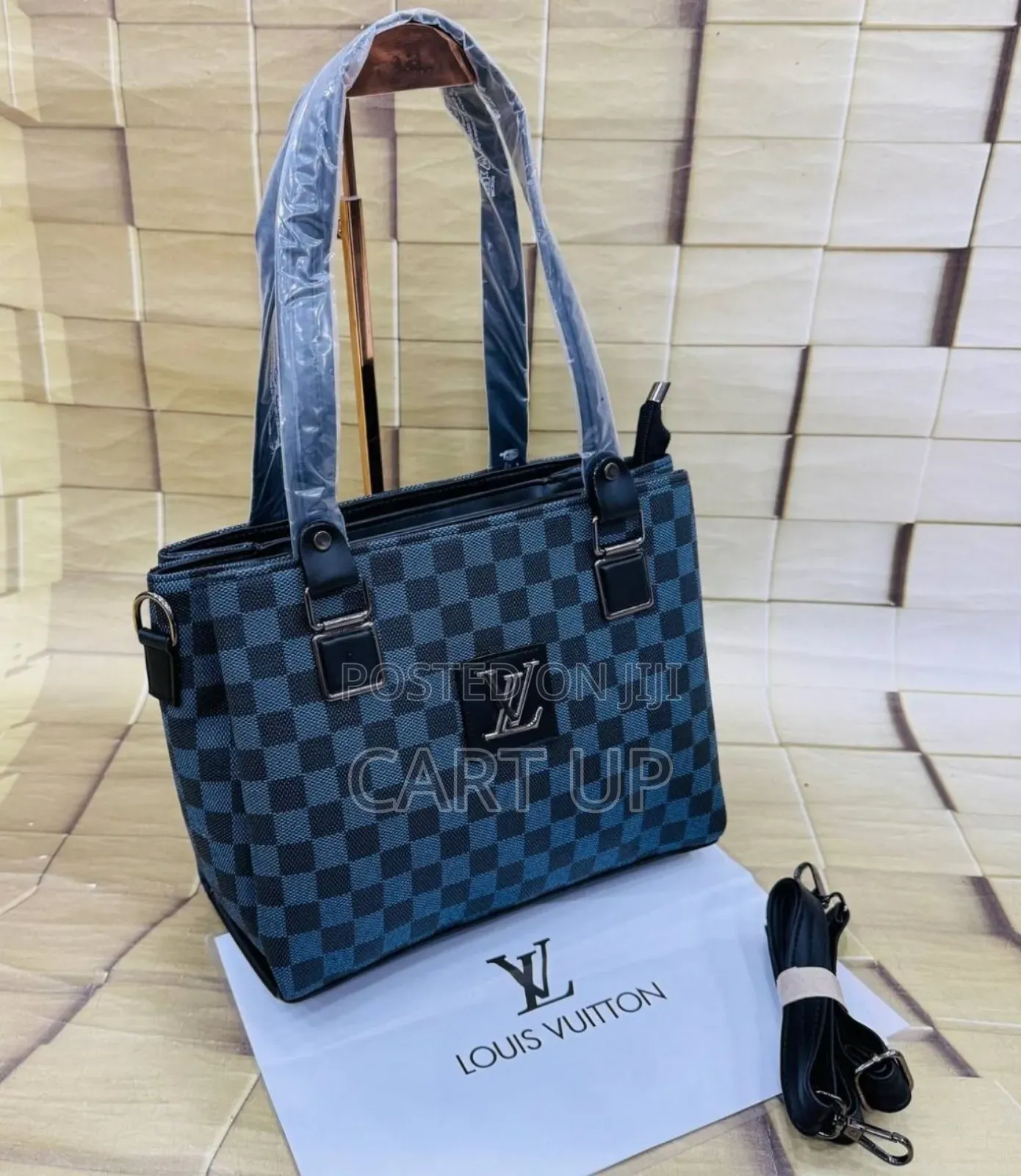Premium Lv Checkerboard Handbag