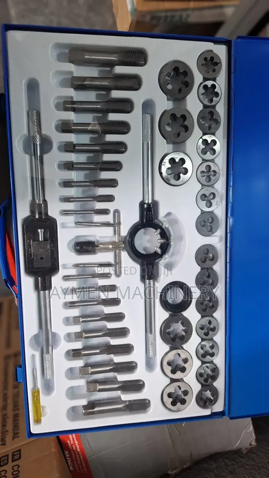 Tap and Die Set 45pcs ጥርስ ማዉጫ