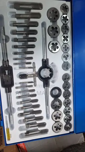 Tap and Die Set 45pcs ጥርስ ማዉጫ