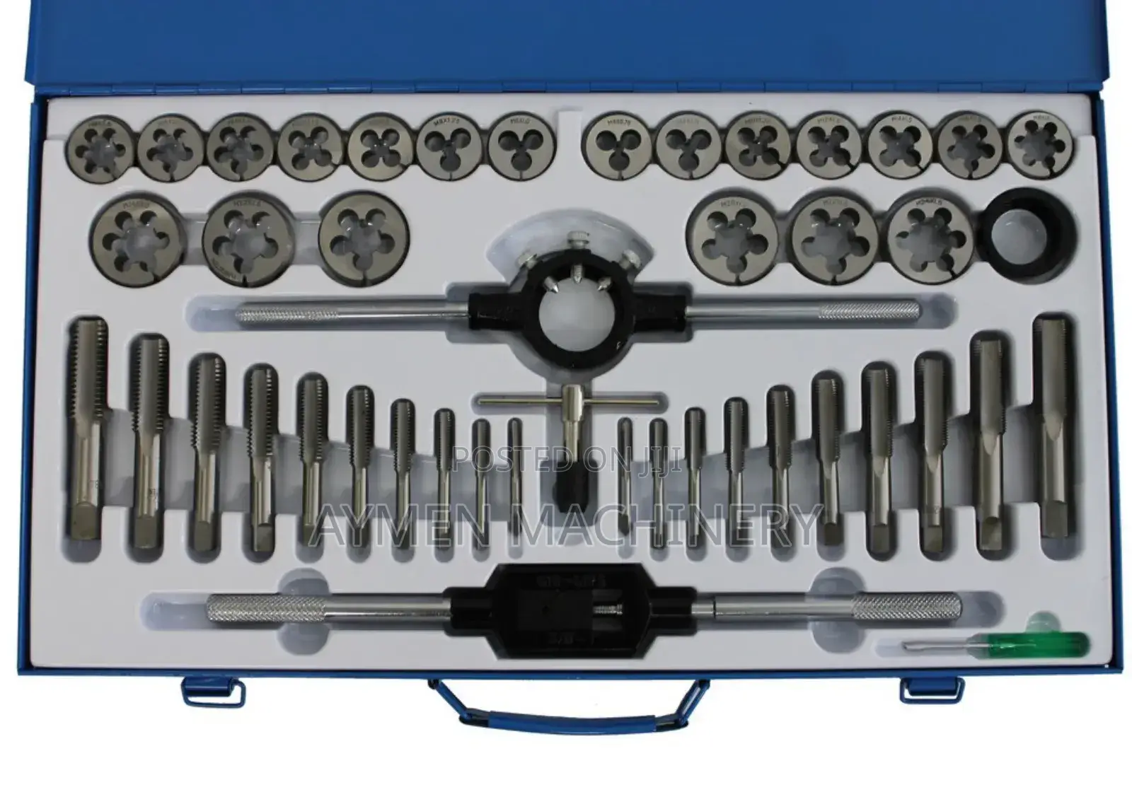 Tap and Die Set 45pcs ጥርስ ማዉጫ