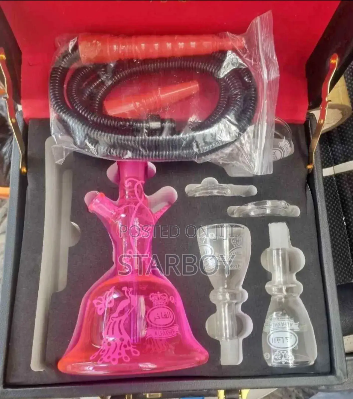  Premium Mazaya Hookah Set – Complete With Case Accessories 