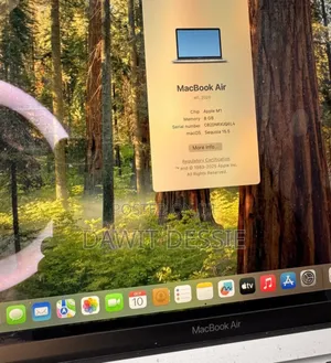 New Laptop Apple MacBook Air 2020 M1 16GB Apple M1 SSD 256GB