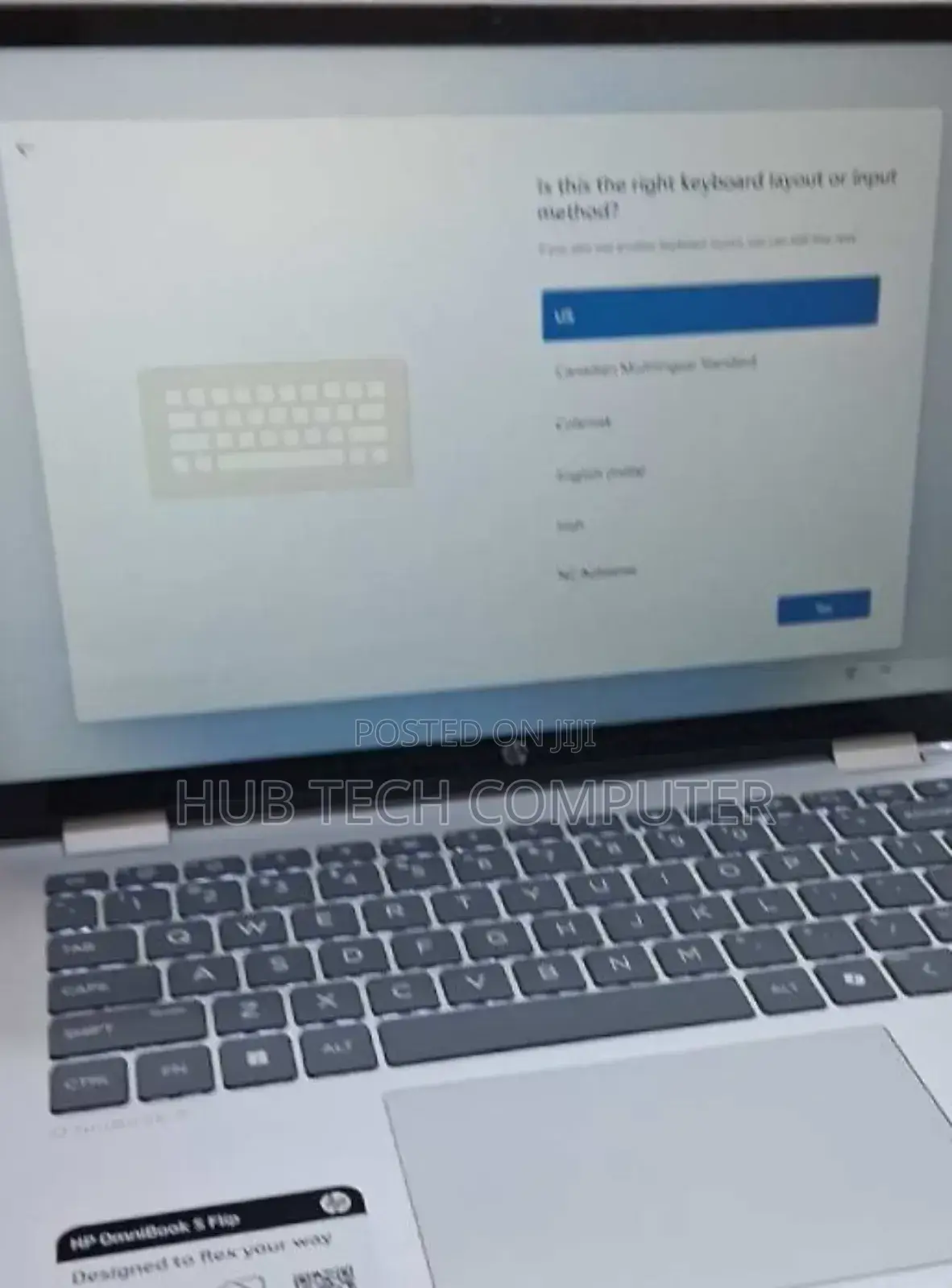 New Laptop HP OmniBook 5 Flip 16GB Intel Core 7 SSD 512GB