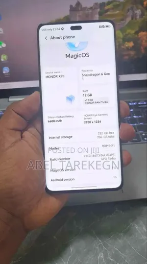 Honor X9b 256 GB Silver