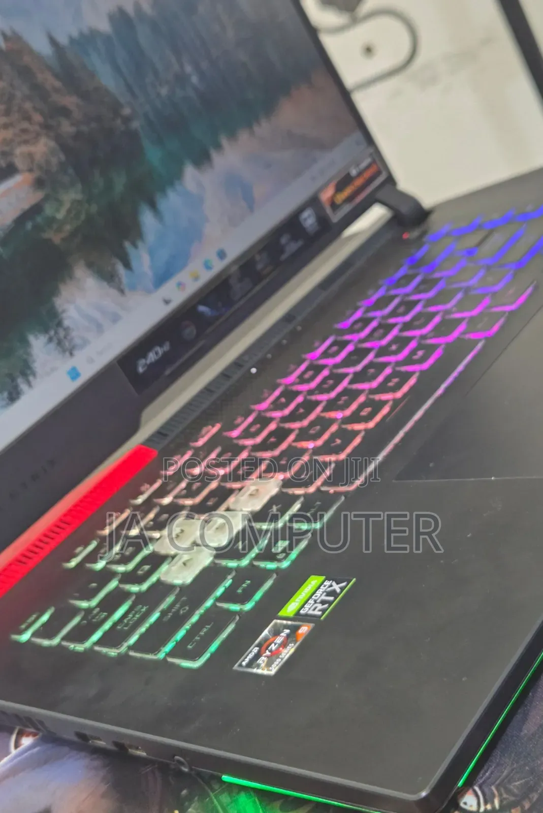 New Laptop Asus ROG Strix G15 16GB AMD Ryzen 9 SSD 512GB