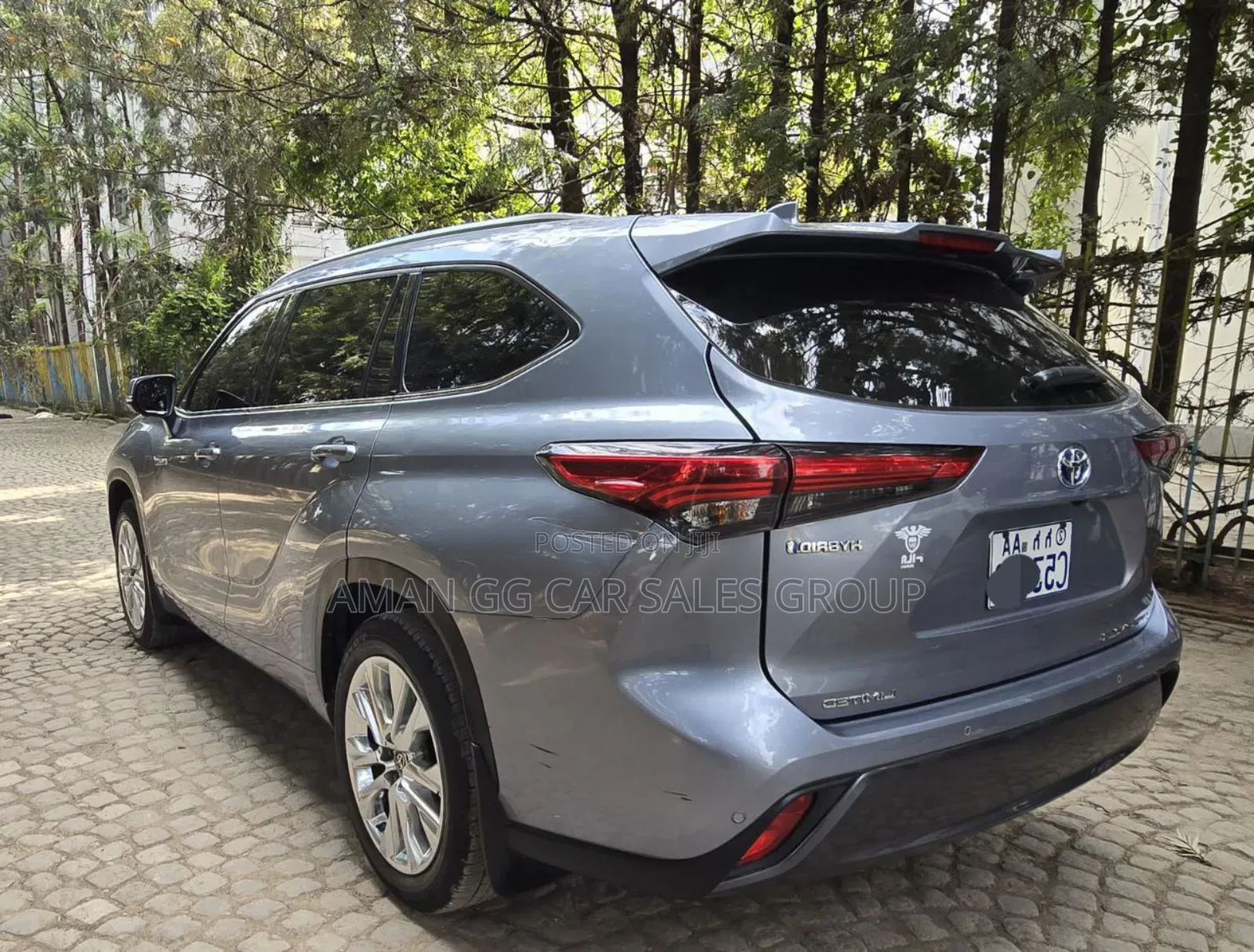 Toyota Highlander Hybrid 2024 Gray