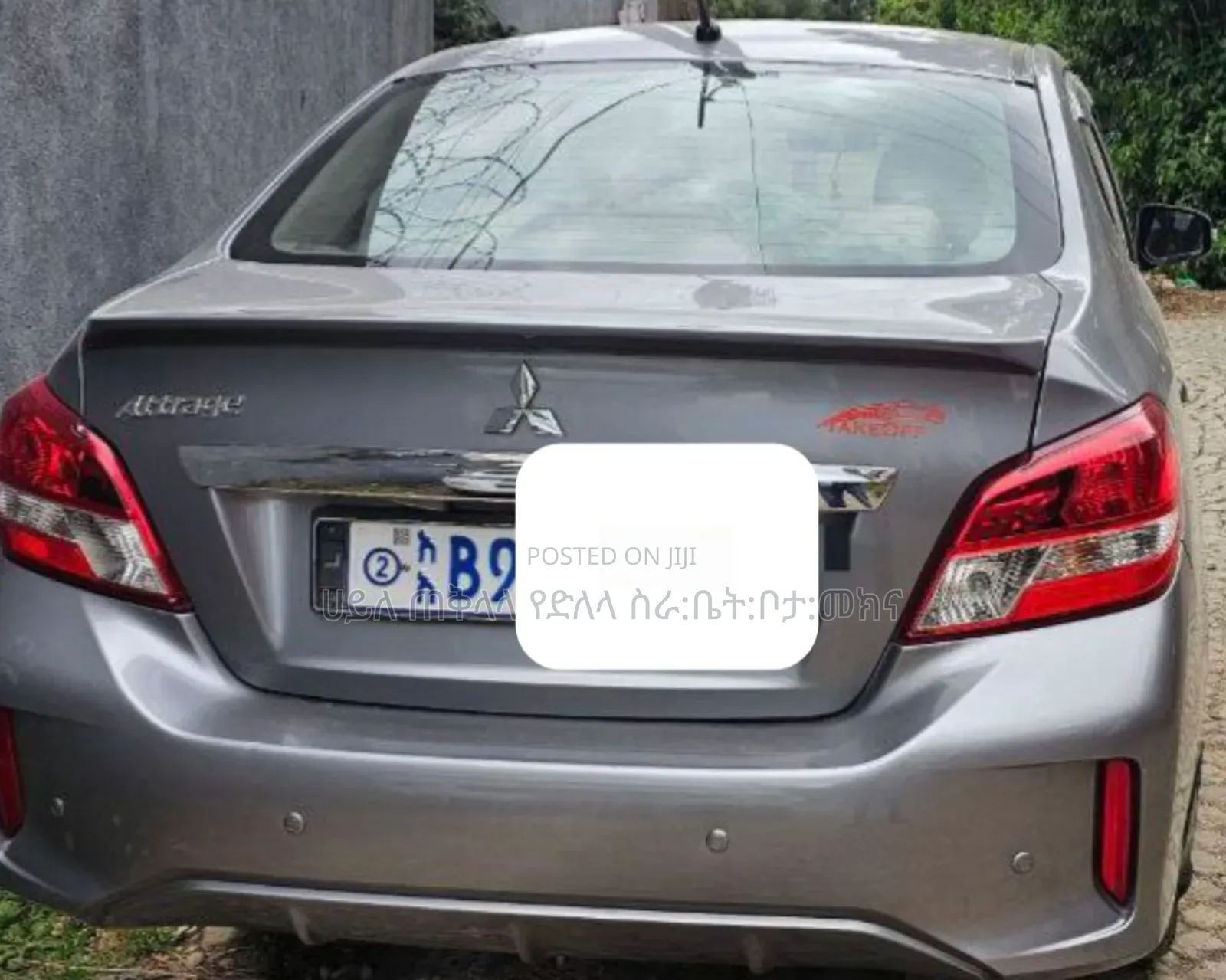 Mitsubishi Attrage 2021 Gray