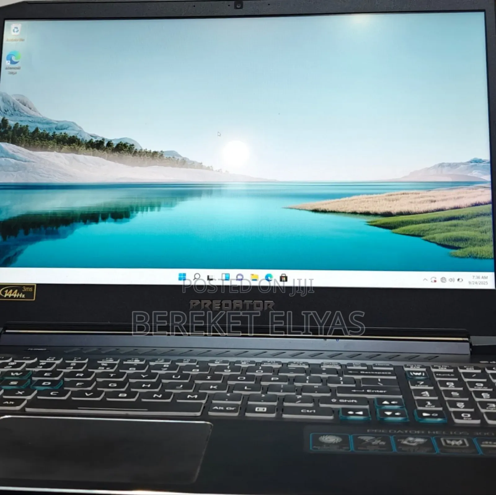 New Laptop Acer Predator Helios 300 16GB Intel Core I7 SSD 1T