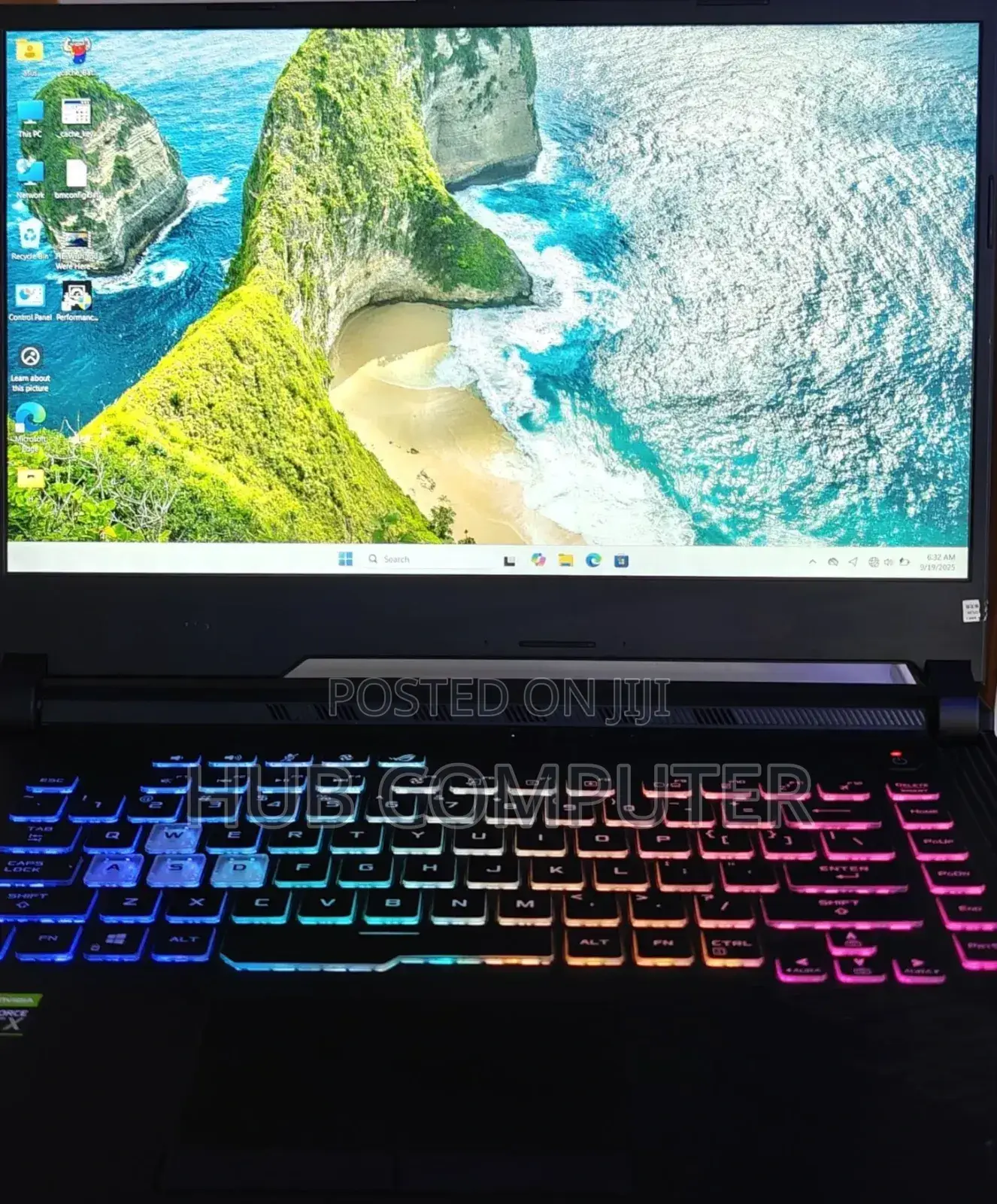 New Laptop Asus TUF Gaming A15 16GB Intel Core I7 SSD 1T