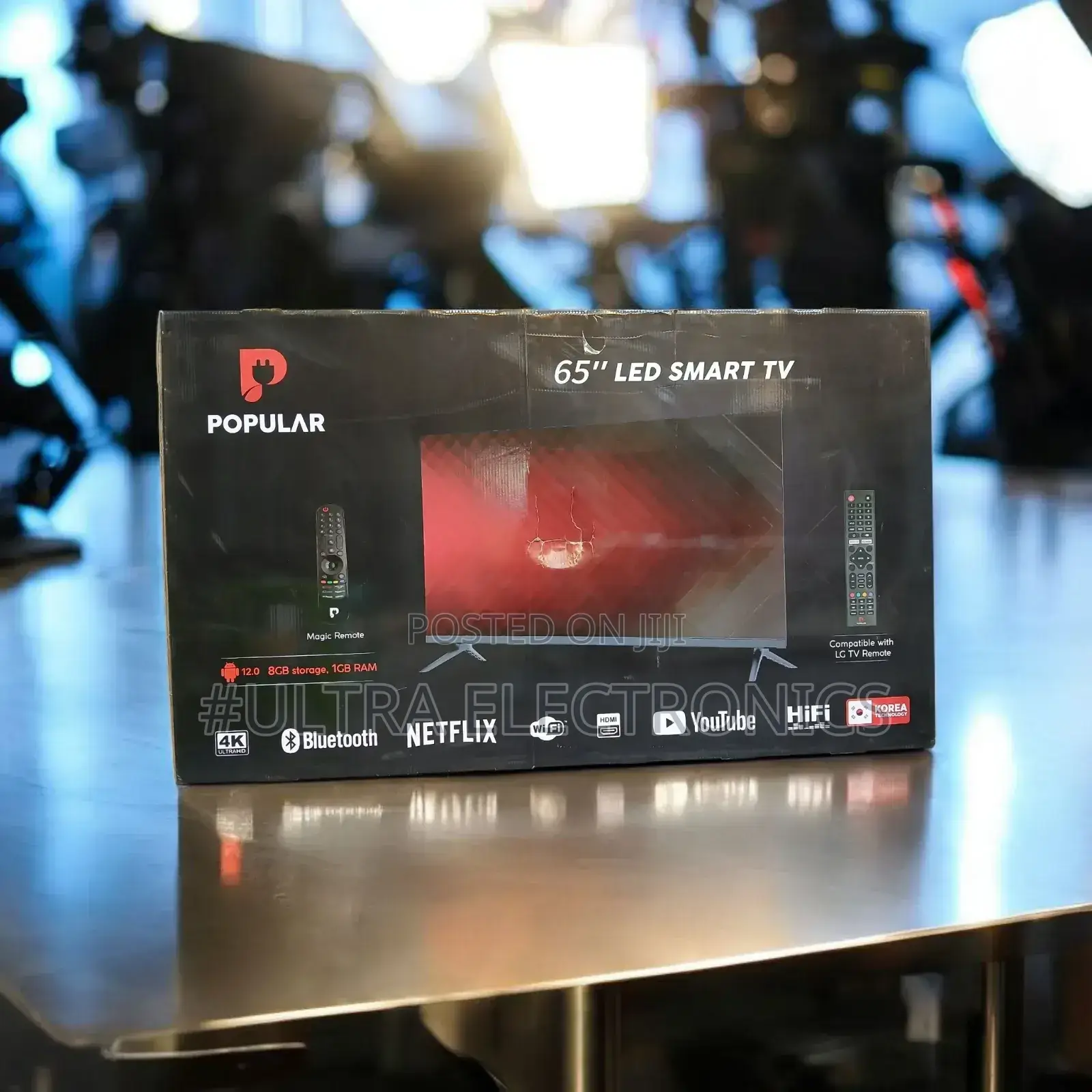 Popular 65 Inch Smart Android Tv Arrival 2025 Youtube Wifi Access All