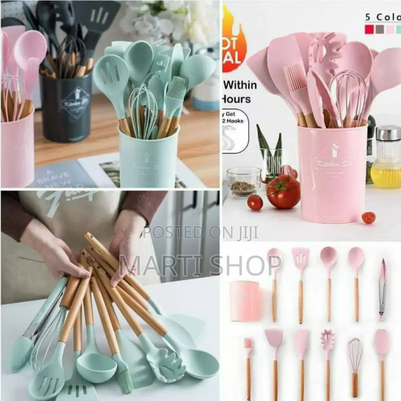  12 Set Silcon Kitchen Set