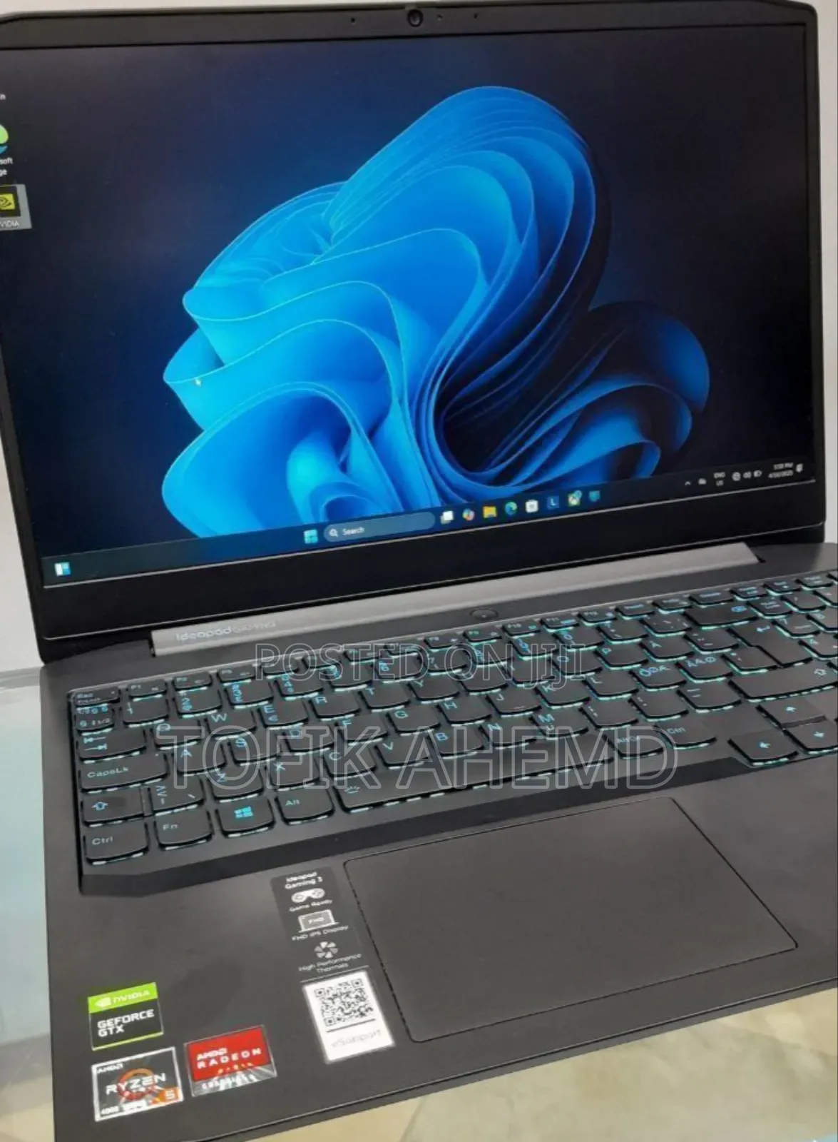 New Laptop Lenovo Legion 5 16GB AMD Ryzen 5 SSD 256GB