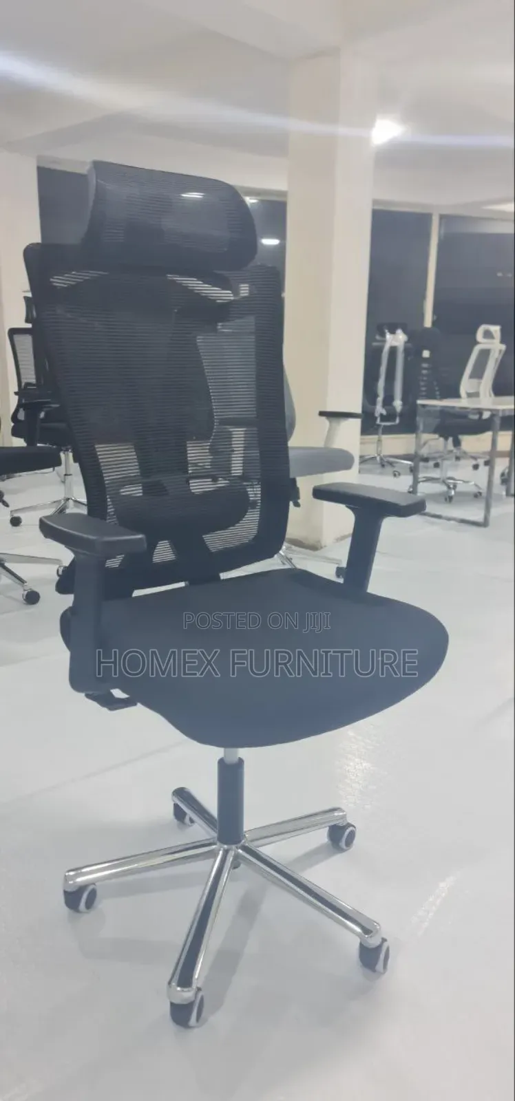 High-Back Mesh Manager Chair – Strong and Stylish