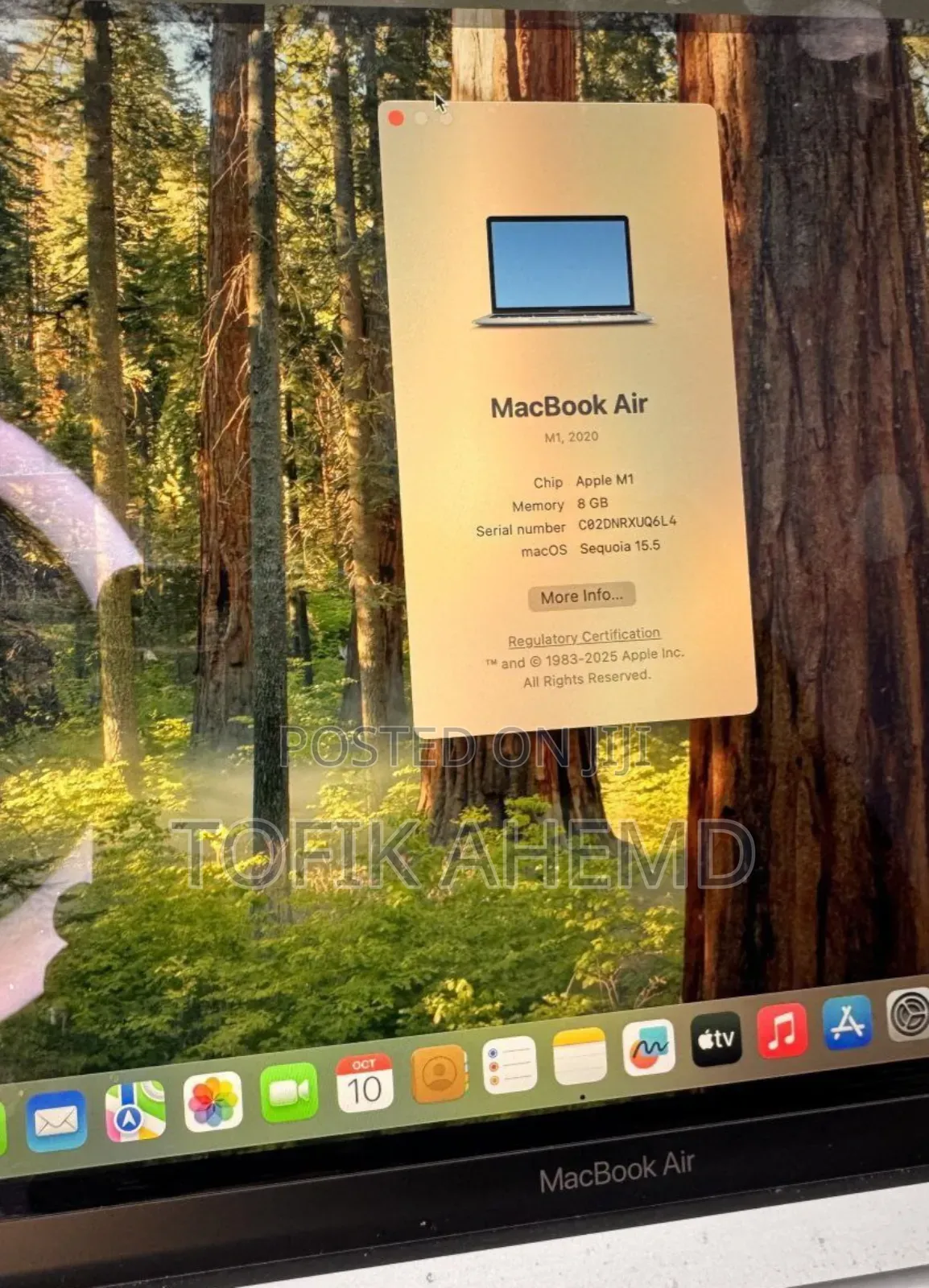 New Laptop Apple MacBook Air 2020 M1 16GB AMD A8 SSD 256GB