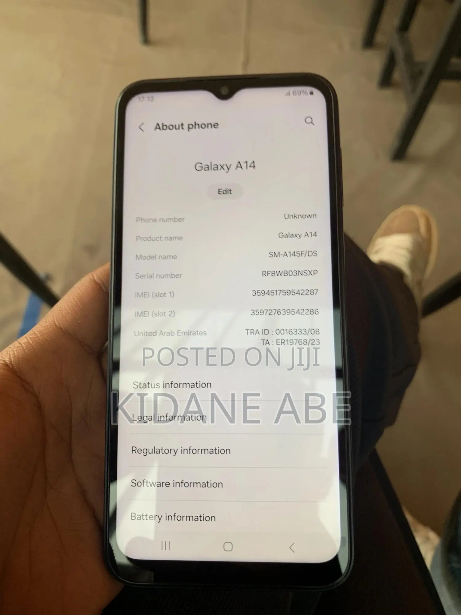 Samsung Galaxy A14 128 GB Black