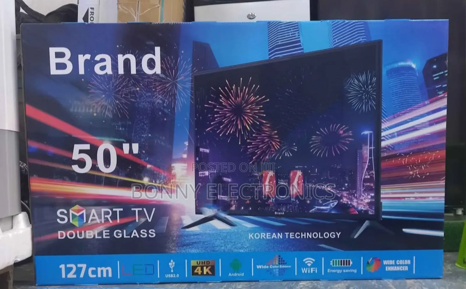 Brand 50" Uhd Smart Tv